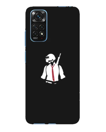 Чехол для Xiaomi Redmi Note 11E Pro с картинкой «PUBG — силуэт воина» Чехол для Xiaomi Redmi Note 11E Pro с картинкой «PUBG — силуэт воина»