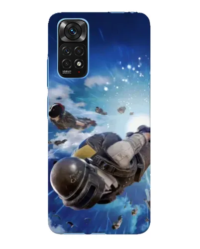 Чехол для Xiaomi Redmi Note 11E Pro с картинкой «Десант PUBG — прыжок» Чехол для Xiaomi Redmi Note 11E Pro с картинкой «Десант PUBG — прыжок»