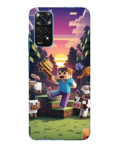 Чехол для Xiaomi Redmi Note 11E Pro с картинкой «Стив на ферме» Чехол для Xiaomi Redmi Note 11E Pro с картинкой «Стив на ферме»