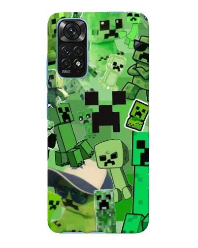 Чехол для Xiaomi Redmi Note 11E Pro с картинкой «Криперы Minecraft» Чехол для Xiaomi Redmi Note 11E Pro с картинкой «Криперы Minecraft»