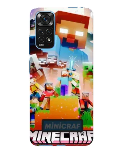 Чехол для Xiaomi Redmi Note 11E Pro с картинкой «Minecraft герои игры» Чехол для Xiaomi Redmi Note 11E Pro с картинкой «Minecraft герои игры»