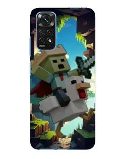 Чохол для Xiaomi Redmi Note 11E Pro з картинкою «Стів та гусь»