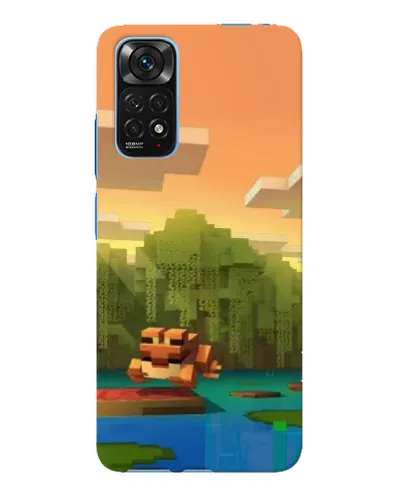 Чехол для Xiaomi Redmi Note 11E Pro с картинкой «Майнкрафт закат солнца» Чехол для Xiaomi Redmi Note 11E Pro с картинкой «Майнкрафт закат солнца»