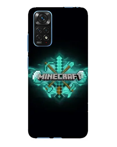 Чехол для Xiaomi Redmi Note 11E Pro с картинкой «Minecraft Diamond лого» Чехол для Xiaomi Redmi Note 11E Pro с картинкой «Minecraft Diamond лого»