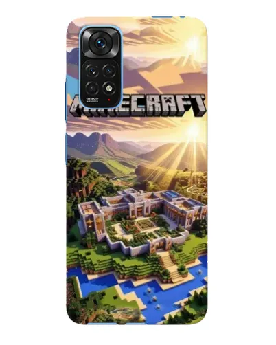 Чехол для Xiaomi Redmi Note 11E Pro с картинкой «Minecraft панорама» Чехол для Xiaomi Redmi Note 11E Pro с картинкой «Minecraft панорама»
