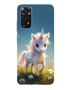Чехол для Xiaomi Redmi Note 11E Pro с картинкой «Единорог на поляне» Чехол для Xiaomi Redmi Note 11E Pro с картинкой «Единорог на поляне»