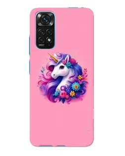 Чехол для Xiaomi Redmi Note 11E Pro с картинкой «Сказочный единорог»