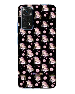 Чехол для Xiaomi Redmi Note 11E Pro с картинкой «Magic Unicorn паттерн»