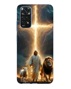 Чохол для Xiaomi Redmi Note 11E Pro з картинкою «Лев Юди та Світло» Чохол для Xiaomi Redmi Note 11E Pro з картинкою «Лев Юди та Світло»