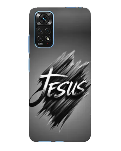 Чехол для Xiaomi Redmi Note 11E Pro с картинкой «Надпись Jesus Graffiti»