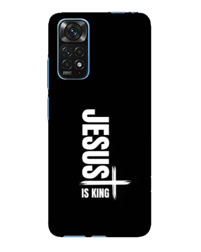 Чехол для Xiaomi Redmi Note 11E Pro с картинкой «Вертикаль веры Jesus»