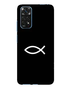 Чехол для Xiaomi Redmi Note 11E Pro с картинкой «Символ рыбы Jesus» Чехол для Xiaomi Redmi Note 11E Pro с картинкой «Символ рыбы Jesus»