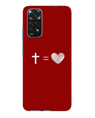 Чехол для Xiaomi Redmi Note 11E Pro с картинкой «Уравнение любви» Чехол для Xiaomi Redmi Note 11E Pro с картинкой «Уравнение любви»