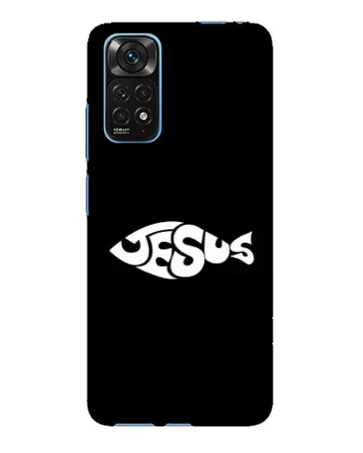 Чехол для Xiaomi Redmi Note 11E Pro с картинкой «Рыба Jesus» Чехол для Xiaomi Redmi Note 11E Pro с картинкой «Рыба Jesus»