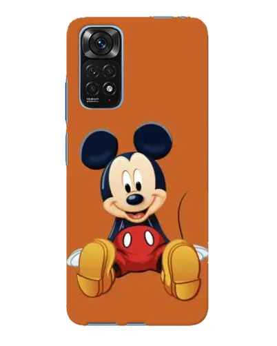 Чехол для Xiaomi Redmi Note 11E Pro с картинкой «Микки отдыхает»