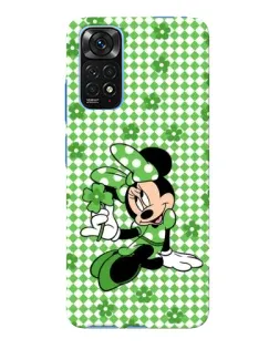 Чехол для Xiaomi Redmi Note 11E Pro с картинкой «Mickey в клетку»