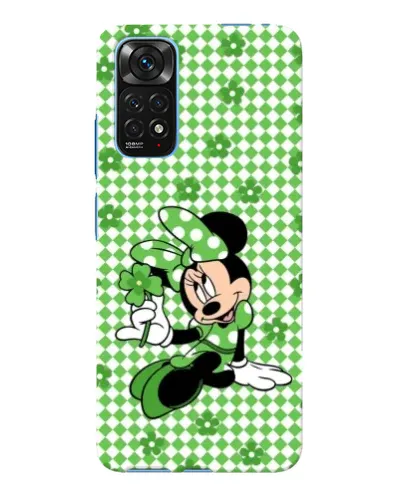 Чехол для Xiaomi Redmi Note 11E Pro с картинкой «Mickey в клетку»