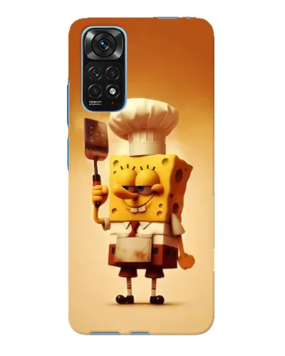 Чехол для Xiaomi Redmi Note 11E Pro с картинкой «Губка Боб повар» Чехол для Xiaomi Redmi Note 11E Pro с картинкой «Губка Боб повар»