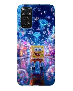 Чехол для Xiaomi Redmi Note 11E Pro с картинкой «Неоновый океан»