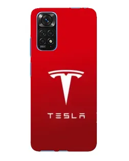 Чехол для Xiaomi Redmi Note 11E Pro с картинкой «Tesla Red Classic»