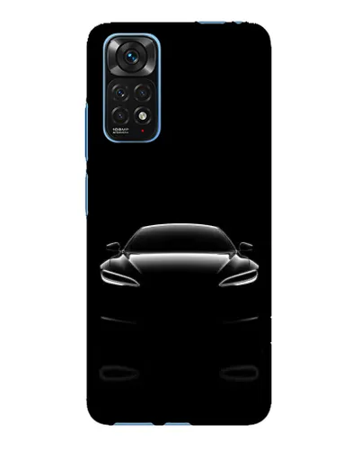 Чехол для Xiaomi Redmi Note 11E Pro с картинкой «Силуэт Tesla Night» Чехол для Xiaomi Redmi Note 11E Pro с картинкой «Силуэт Tesla Night»