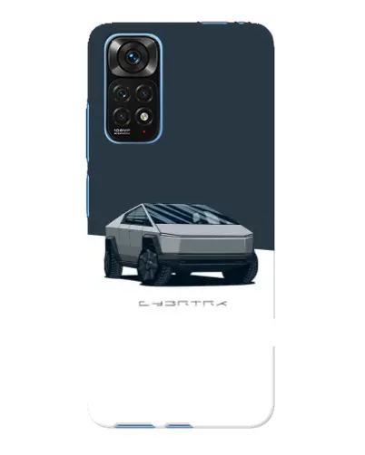 Чехол для Xiaomi Redmi Note 11E Pro с картинкой «Серебристый Cybertruck Tesla» Чехол для Xiaomi Redmi Note 11E Pro с картинкой «Серебристый Cybertruck Tesla»