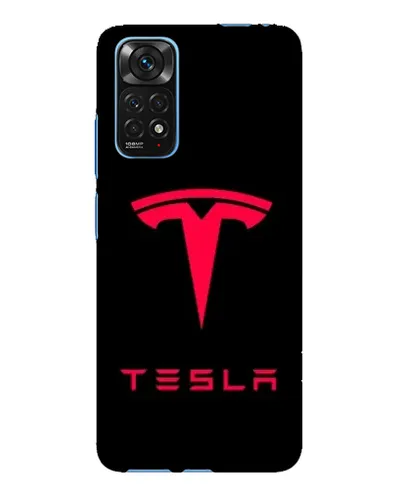 Чехол для Xiaomi Redmi Note 11E Pro с картинкой «Tesla Red Logo» Чехол для Xiaomi Redmi Note 11E Pro с картинкой «Tesla Red Logo»
