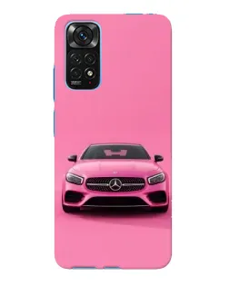 Чехол для Xiaomi Redmi Note 11E Pro с картинкой «Розовый Mercedes AMG» Чехол для Xiaomi Redmi Note 11E Pro с картинкой «Розовый Mercedes AMG»