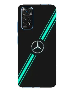 Чехол для Xiaomi Redmi Note 11E Pro с картинкой «Спортивные линии Mercedes» Чехол для Xiaomi Redmi Note 11E Pro с картинкой «Спортивные линии Mercedes»