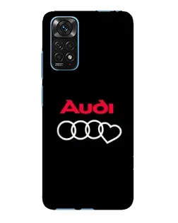 Чехол для Xiaomi Redmi Note 11E Pro с картинкой «Логотип Audi Heart» Чехол для Xiaomi Redmi Note 11E Pro с картинкой «Логотип Audi Heart»