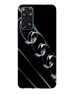 Чехол для Xiaomi Redmi Note 11E Pro с картинкой «Audi — абстрактные кольца» Чехол для Xiaomi Redmi Note 11E Pro с картинкой «Audi — абстрактные кольца»