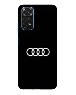 Чехол для Xiaomi Redmi Note 11E Pro с картинкой «Audi White Logo» Чехол для Xiaomi Redmi Note 11E Pro с картинкой «Audi White Logo»