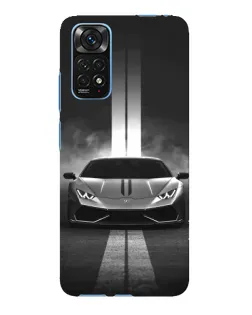 Чехол для Xiaomi Redmi Note 11E Pro с картинкой «Lamborghini симметрия дорог»
