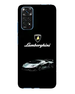 Чехол для Xiaomi Redmi Note 11E Pro с картинкой «Логотип Lamborghini классика»