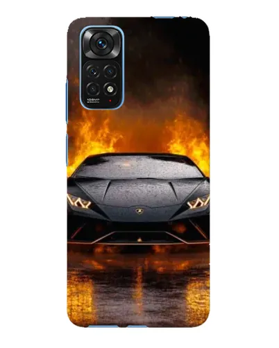 Чехол для Xiaomi Redmi Note 11E Pro с картинкой «Lamborghini в огне» Чехол для Xiaomi Redmi Note 11E Pro с картинкой «Lamborghini в огне»