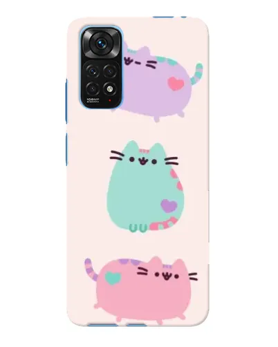 Чехол для Xiaomi Redmi Note 11E Pro с картинкой «Pusheen трио» Чехол для Xiaomi Redmi Note 11E Pro с картинкой «Pusheen трио»