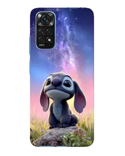 Чехол для Xiaomi Redmi Note 11E Pro с картинкой «Стич на рассвете»