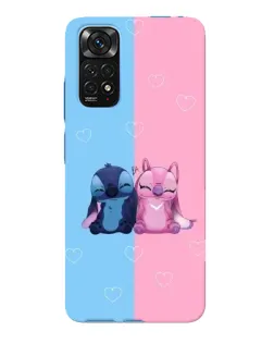 Чохол для Xiaomi Redmi Note 11E Pro з картинкою «Stitch та Angel Love» Чохол для Xiaomi Redmi Note 11E Pro з картинкою «Stitch та Angel Love»