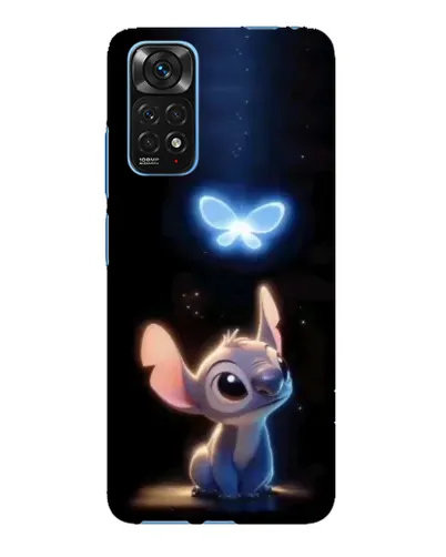 Чехол для Xiaomi Redmi Note 11E Pro с картинкой «Сияющий Стич»