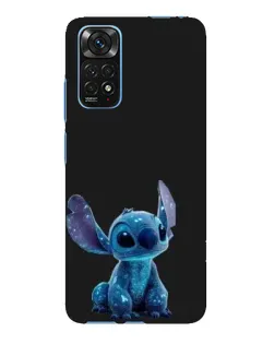 Чохол для Xiaomi Redmi Note 11E Pro з картинкою «Стіч на чорному» Чохол для Xiaomi Redmi Note 11E Pro з картинкою «Стіч на чорному»