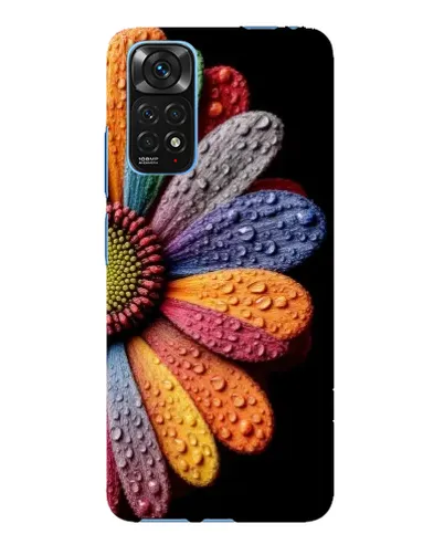 Чехол для Xiaomi Redmi Note 11E Pro с картинкой «Радужный цветок» Чехол для Xiaomi Redmi Note 11E Pro с картинкой «Радужный цветок»