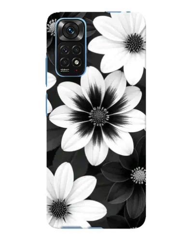 Чехол для Xiaomi Redmi Note 11E Pro с картинкой «Монохромные астры» Чехол для Xiaomi Redmi Note 11E Pro с картинкой «Монохромные астры»