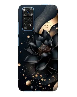 Чохол для Xiaomi Redmi Note 11E Pro з картинкою «Чорний лотос»