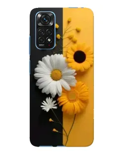 Чохол для Xiaomi Redmi Note 11E Pro з картинкою «Соняшник та ромашка»