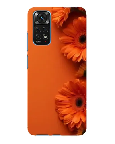 Чехол для Xiaomi Redmi Note 11E Pro с картинкой «Оранжевые герберы» Чехол для Xiaomi Redmi Note 11E Pro с картинкой «Оранжевые герберы»
