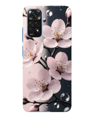 Чехол для Xiaomi Redmi Note 11E Pro с картинкой «Нежная сакура и капли» Чехол для Xiaomi Redmi Note 11E Pro с картинкой «Нежная сакура и капли»