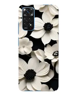 Чохол для Xiaomi Redmi Note 11E Pro з картинкою «Об'ємні білі квіти»