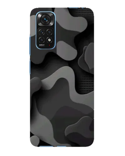 Чехол для Xiaomi Redmi Note 11E Pro с картинкой «Темный абстрактный камуфляж»