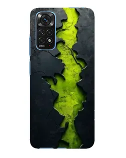 Чохол для Xiaomi Redmi Note 11E Pro з картинкою «Салатовий розлом скелі» Чохол для Xiaomi Redmi Note 11E Pro з картинкою «Салатовий розлом скелі»