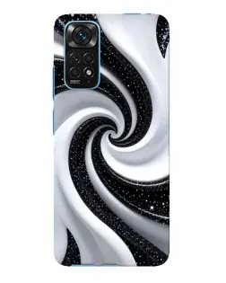 Чохол для Xiaomi Redmi Note 11E Pro з картинкою «Чорно-біла спіраль» Чохол для Xiaomi Redmi Note 11E Pro з картинкою «Чорно-біла спіраль»